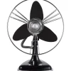 Aura Ventilator, Zwart, 32,6X41X25,3 Cm, Bimar