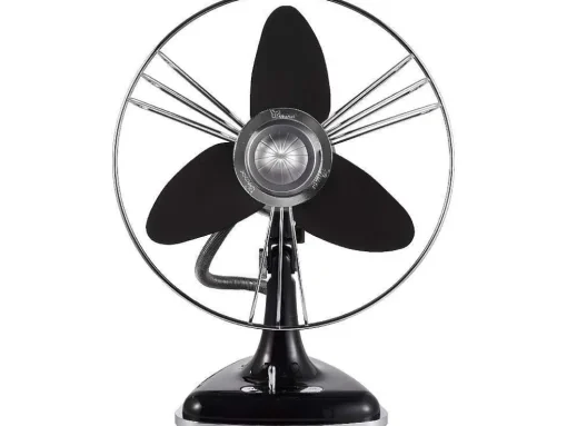 Aura Ventilator, Zwart, 32,6X41X25,3 Cm, Bimar