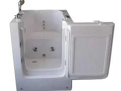 Balneobad Met Deur Voor Senioren 93 X 83 X H100 Cm Lavander