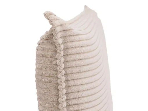 Bedhoofd 180 Cm - Ribfluweel - Beige - Ambrilia