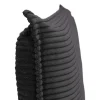 Bedhoofd 180 Cm - Ribfluweel - Antraciet Grijs - Ambrilia