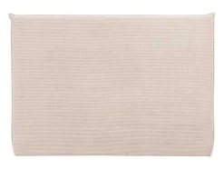 Bedhoofd 180 Cm - Ribfluweel - Beige - Ambrilia