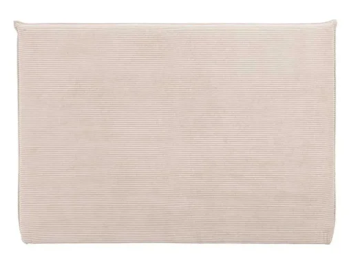 Bedhoofd 180 Cm - Ribfluweel - Beige - Ambrilia