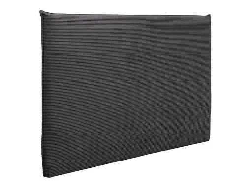 Bedhoofd 180 Cm - Ribfluweel - Antraciet Grijs - Ambrilia