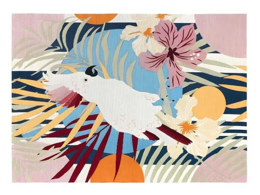 Binnen- Of Buitentapijt Etnische Stijl Perroco - 150 X 200 Cm - Multikleuren