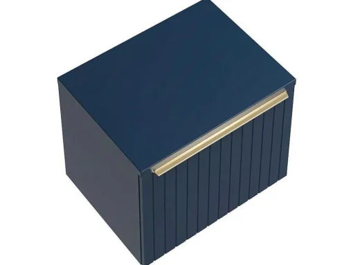 Blauw Gestreept Onderbouw Wastafelmeubel - 60 Cm - Josepha