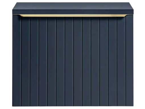 Blauw Gestreept Onderbouw Wastafelmeubel - 60 Cm - Josepha