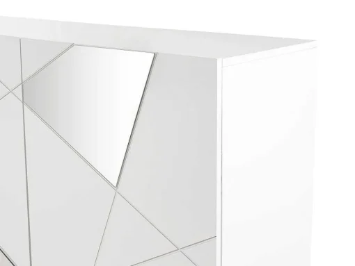 Buffetkast Cantiano - 4 Deuren - Witgelakt