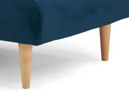 Chaise Longue/Bedbank Van Stof Cival - Antraciet