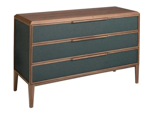 Commode Van Pvc Donkergroen En Walnoot 7150 Angel Cerda