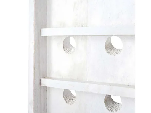 Decoratieve Trilplank, Wit