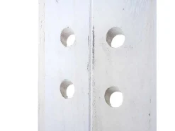 Decoratieve Trilplank, Wit