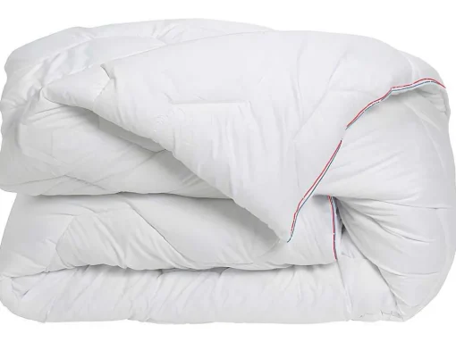 Dekbedovertrek Van Perkaal Katoen - 91 Draden/Cm - 220 X 240 Cm - 400 G/M - Wit - Auxence