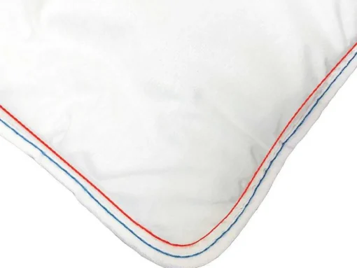 Dekbedovertrek Van Perkaal Katoen - 91 Draden/Cm - 220 X 240 Cm - 400 G/M - Wit - Auxence