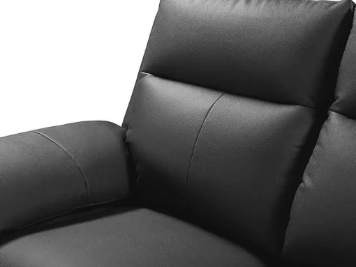 Driezits Relaxbank Van Buffelleer Pakita - Zwart