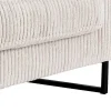 Driezitsbank Van Beige Ribfluweel Tessio Van Maison Cephy