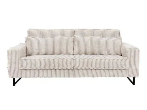 Driezitsbank Van Beige Ribfluweel Tessio Van Maison Cephy
