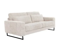 Driezitsbank Van Beige Ribfluweel Tessio Van Maison Cephy