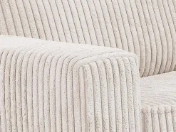Driezitsbank Van Beige Ribfluweel Tessio Van Maison Cephy