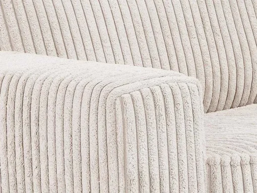 Driezitsbank Van Beige Ribfluweel Tessio Van Maison Cephy