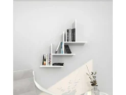Eclipse Plank, Wit, 80X20X81,6 Cm, Epikasa