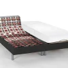 Elektrisch Bed Bedbodem En Matras Latex-Instap Cassiopee Iii Van Dreamea - Zwart - Motoren Okin - 2X80X200 Cm