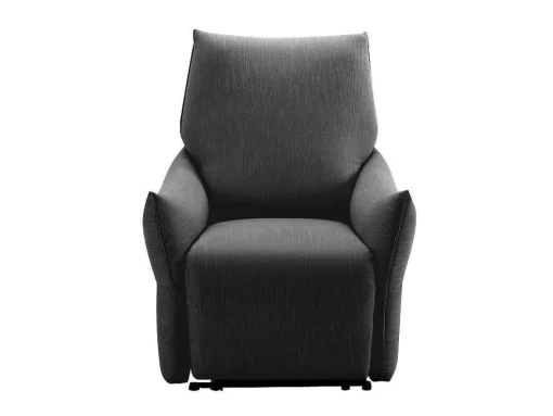 Elektrische Relaxfauteuil In Antraciete Stof Modoc