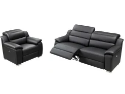 Elektrische 3-Zitsrelaxbank Arena Iii Van Leer - Noir