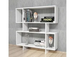 Fabiola Boekenkast, Wit, 100X22X111 Cm, Epikasa