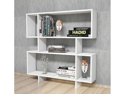 Fabiola Boekenkast, Wit, 100X22X111 Cm, Epikasa