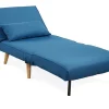 Fauteuil Posio - Bedbank Van Stof - Blauw