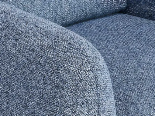 Fauteuil Van Stof Magelan - Lichtblauw