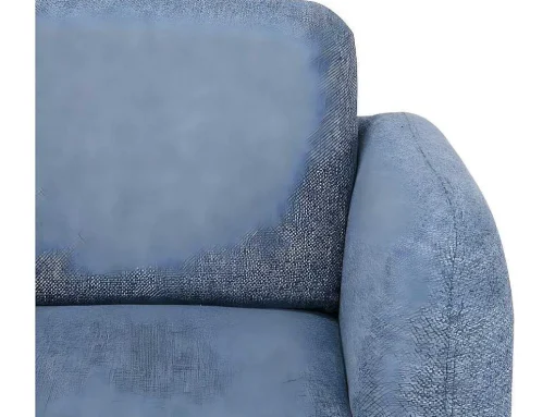 Fauteuil Van Stof Magelan - Lichtblauw