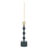 Geemailleerde Aluminium Kandelaar - H.26,5 Cm - Eend Blauw - Parina