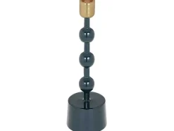 Geemailleerde Aluminium Kandelaar - H.26,5 Cm - Eend Blauw - Parina
