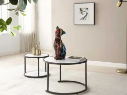 Groot Kattenstandbeeld Van Hars L24 X B13 X H53 Cm Meerdere Kleuren Miniria