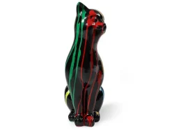 Groot Kattenstandbeeld Van Hars L24 X B13 X H53 Cm Meerdere Kleuren Miniria