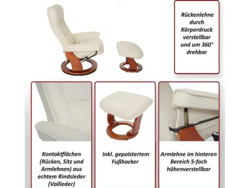 Halifax Fauteuil, Creme, Honingkleurig