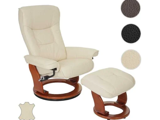 Halifax Fauteuil, Creme, Honingkleurig