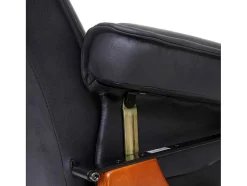 Halifax Fauteuil, Zwart, Honingkleurig