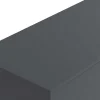 Hangend Badkamermeubel - Antraciet Grijze Kleur - L150 Cm - Isaure Ii
