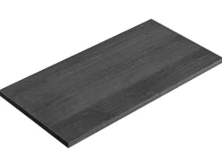 Hangend Badkamermeubel Wit Gestreept Met Dubbele Wastafel - 120 Cm - Latoma