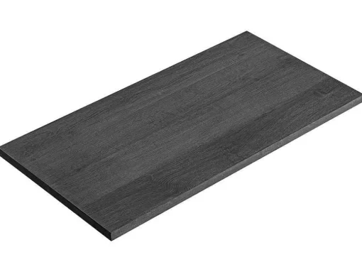 Hangend Badkamermeubel Wit Gestreept Met Dubbele Wastafel - 120 Cm - Latoma