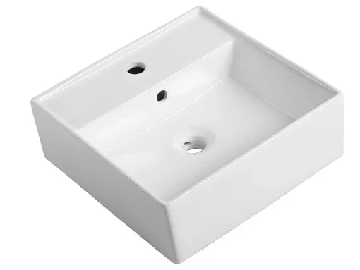 Hangend Badkamermeubel Wit Gestreept Met Dubbele Wastafel - 120 Cm - Latoma
