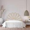 Hoofdbord 140 Cm - Rotan - Naturel - Flosia