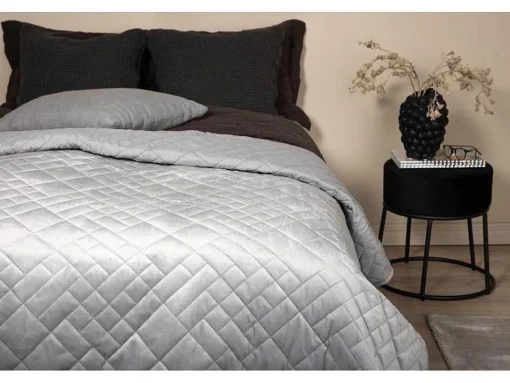 Jilly Sprei 260X260Cm Grijs.