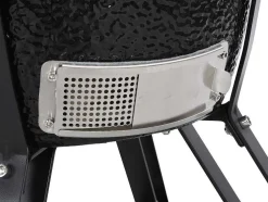 Kamado-Houtskoolbarbecue Van Keramiek En Bamboe 45 X 63 X 105 Cm - Izaki