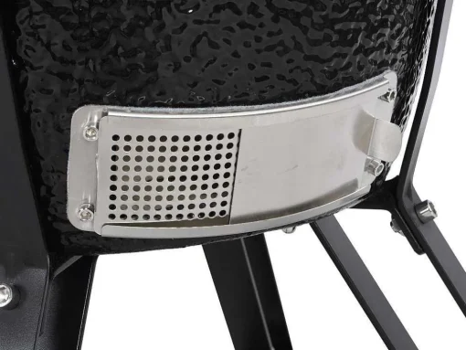 Kamado-Houtskoolbarbecue Van Keramiek En Bamboe 45 X 63 X 105 Cm - Izaki