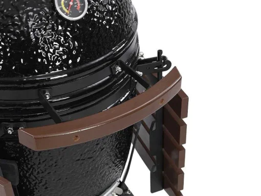 Kamado-Houtskoolbarbecue Van Keramiek En Bamboe 45 X 63 X 105 Cm - Izaki