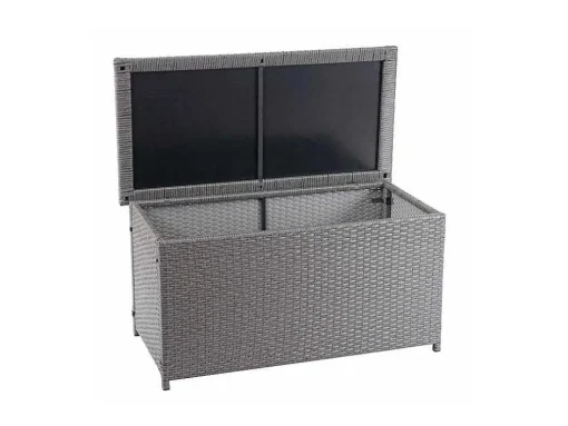 Kussenbox Van Polyrattan Mcw-D88 Iii, Basic Grijs, 51X100X50Cm 170L